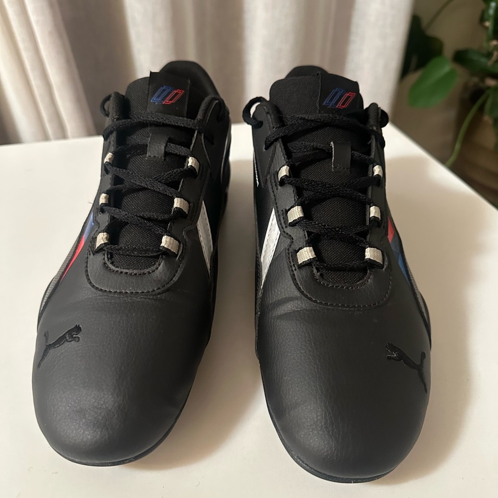 Puma BMW M Motorspot Men‘s Sneakers in Black US Size 10.5